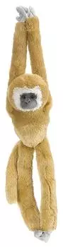 Wild Republic Hanging White-handed Gibbon Plush Toy Monkey W18 x D10 x H48cm 15258