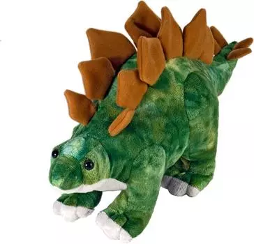 Wild Republic Stegosaurus Dinosauria Plush Toy 15489 10 зелёный