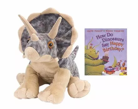 Wild Republic Triceratops Plush Cuddlekins 10960 Toy, 12