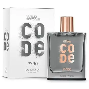 Wild Stone CODE Pyro Парфюмированная вода для мужчин, 100 мл|Смелый, интенсивный и яркий аромат| Роскошные мужские духи с стойким ароматом 100 ml
