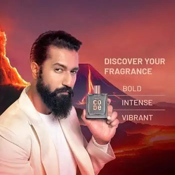 Wild Stone CODE Pyro Парфюмированная вода для мужчин, 100 мл|Смелый, интенсивный и яркий аромат| Роскошные мужские духи с стойким ароматом 100ML