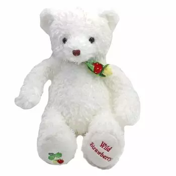 Wild Strawberry Bear L White белый