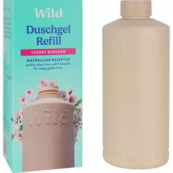 Wild Wild Shower Gel Cherry Blossom Refill Pack 300ml