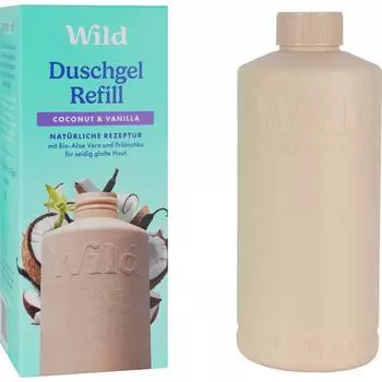 Wild Wild Shower Gel Coconut & Vanilla Refill 300ml