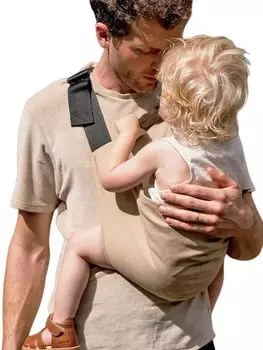 WILDRIDE Active Carry Плечевой ремень для младенцев Складной Компактный 20 кг Wildride Базовая коллекция Бежевый