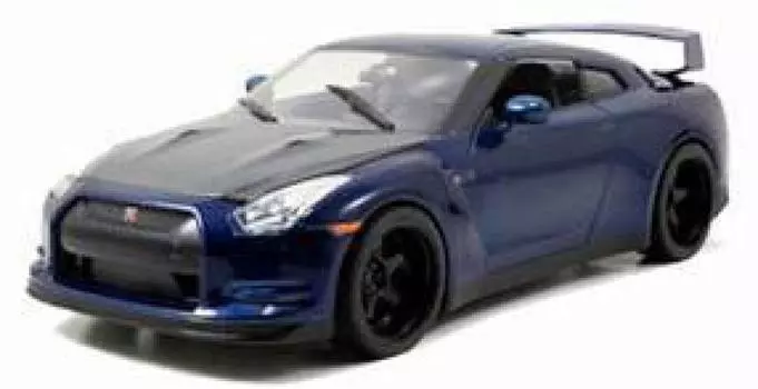 WildSpeed SkyMission 2009 NISSAN GTR 1/18 - (СИНИЙ)