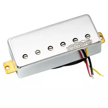 Wilkinson M Series Ceramic Guitar Pickup Mini Humbucker Bridge для Les PaulFirebird, Chrome