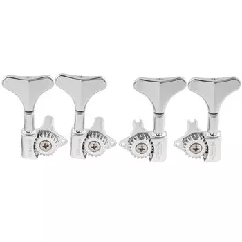 Wilkinson Open Gear Передаточное отношение шпули для Ibanez Style Electric Chrome L2+R2 20:1 4-струнный бас,