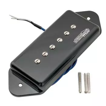 Wilkinson WO90 Ceramic P90 Dog Ear Pickup PU Bridge для электрогитары Les Paul SG, черный