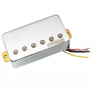 Wilkinson WOCHB Ceramic PAF Humbucker Pickup PU Bridge для электрогитары Les Paul SG Chrome,
