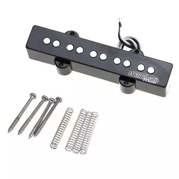 Wilkinson WOJB5 Variable Gauss Jazz Bass Pickup PU 5 String Jazz Bass Electric Black Bass,