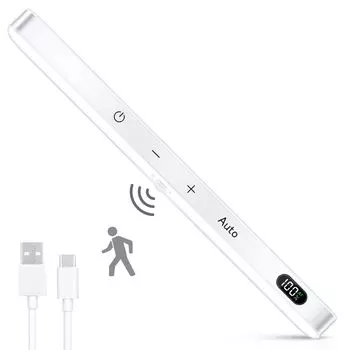 WILLED 1PC кухонный светильник с датчиком движения светодиодный барный светильник коридор лестница вход спальня датчик присутствия человека перезаряжаемый шкаф светильник 60 светодиодов светодиодный светильник