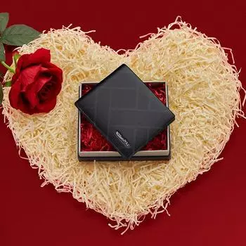 WILLIAMPOLO 2023, новый модный брендовый модный мужской кошелек, мужской короткий кошелек из мягкой воловьей кожи, кошелек из натуральной кожи, дополнительная скидка 1% One Size чёрный