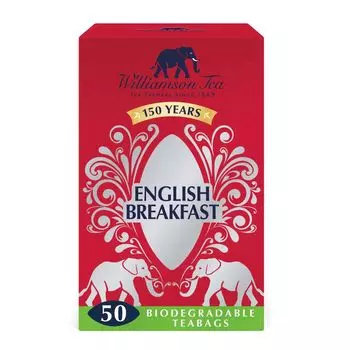WilliamsonTea Williamson Tea English Breakfast Tea Bag 50P