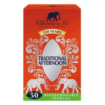 WilliamsonTea Williamson Tea Traditional Afternoon Tea Tea Bag 50P