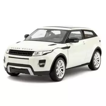 Willy Land Rover Evoque Белый литой автомобиль Готовый продукт Белый 1/24 WL-24021W