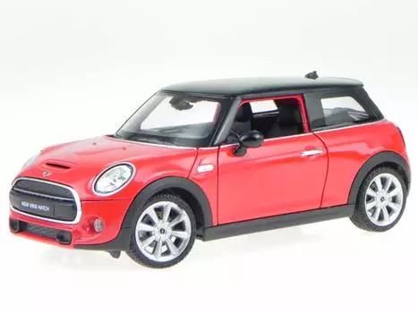Willy Mini Car Mini Cooper S MINI Хэтчбек 2 двери 2015 1/24 (красный) [Элемент] красный