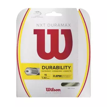 Wilson DURAMAX 15 Жесткая теннисная струна [Распродажа униформы] “NXT WRZ943100”