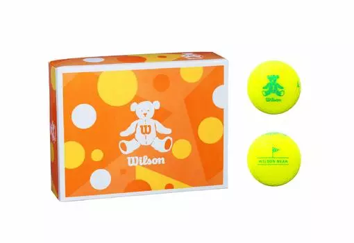 Wilson Golf Ball BEAR4 Dozen Yellow