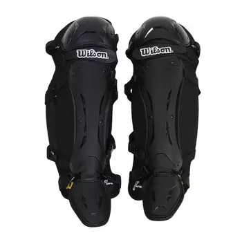 Wilson New Gold Leg Guard Baseball Rigid Umpire Protector NPB Specification Umpire Gear WTA3451NPSM Easy to Move and Firm Guard (For Umpires) S/M
