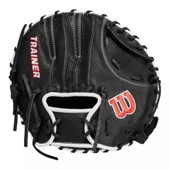 Wilson Rigid Baseball Glove TRAINER Pancake Type Training Black WBW103187/WBW100997275 чёрный
