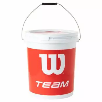 Wilson Tennis Hard Ball Ball Trainer 72 предмета специальная корзина-ведро WRT131200 без давления жёлтый
