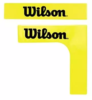 Wilson Tennis Simple Court Lines STARTER COURT LINES 4 угла 12 прямых линий Желтый WRZ2573 Wilson + жёлтый