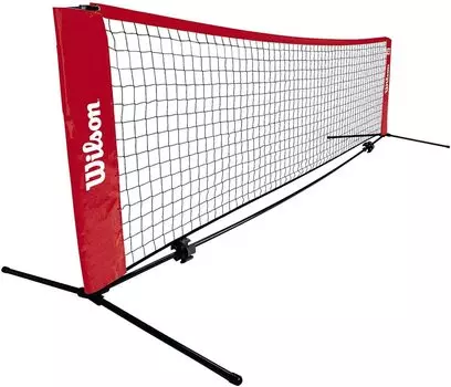 Wilson Tennis Simple Net STARTER TENNIS NETS СЕТКА Красная WRZ2590 Wilson 5.5m красный