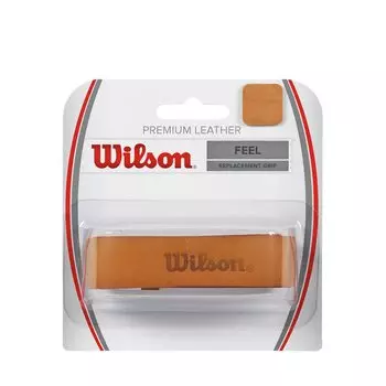Wilson Tennis Сменная ручка ПРЕМИУМ КОЖАНАЯ РУЧКА 1 шт WRZ420100 Wilson оранжевый