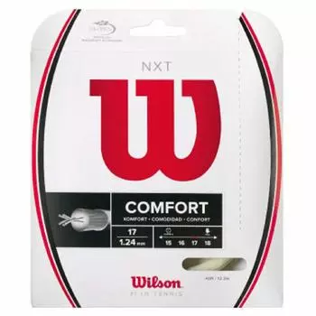 Wilson Tennis String NXT 17 WRT0760B Gut 15 String Wilson (1.24mm) Multi-filament