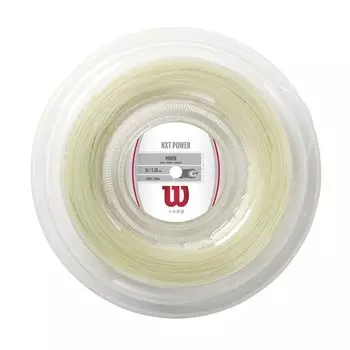 Wilson Tennis String NXT POWER 16 Power WRZ912600 Gut 200m Reel Wilson (NXT 16) Multi-filament