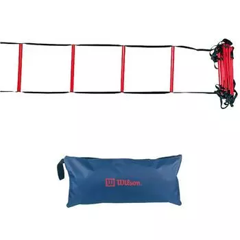 Wilson Tennis Training Equipment EZ TRAINING LADDER 40cm x 910cm WRZ2542 Black/Red