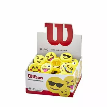 Wilson Tennis Vibration Stop EMOJI DAMPENER BOX Желтый WR8404901001