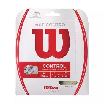 Wilson Теннисная струна NXT CONTROL 16 Control WRZ941900 Gut Single String Wilson (NXT16) Многоволоконный
