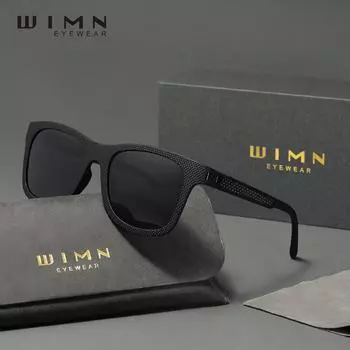WIMN Модные солнцезащитные очки для мужчин Поляризованные UV400 TR90 Женские солнцезащитные очки Повседневные очки для вождения Очки