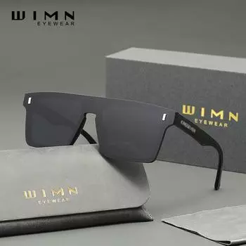 WIMN Поляризованные солнцезащитные очки UV400 Защита для ежедневного ношения чёрный
