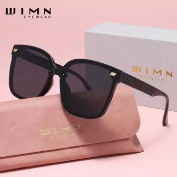 WIMN Retro Classic Sunglasses Featuring Full UV400 Protection and Timeless Style чёрный
