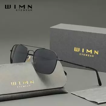 WIMN Ультралегкие поляризованные солнцезащитные очки для использования на открытом воздухе чёрный