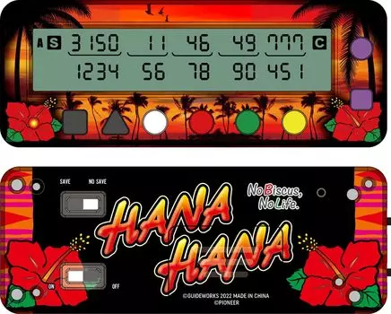 Win Win Clear Hana Hana Версия HANAHANA Гибискус Маленький счетчик Качикачи-кун