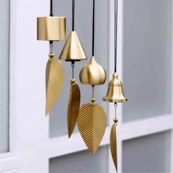 Wind Chimes Creative Copper Wind Bells Handcraft Car Hanging Pendants Yard Garden Decoration Outdoor Home Decor Chimes