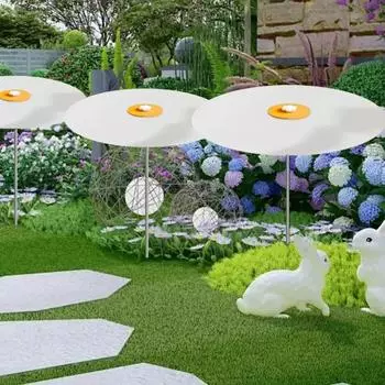 Wind Proof Plant Shade Cover Adjustable Height Plant Canopy For Summer Outdoor Garden белый