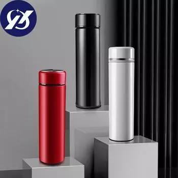 Wind Smart Tea Strainer Tea Cup Мужские и женские стаканы для питья Внутри и снаружи 304 нержавеющая сталь Вакуумная портативная вакуумная чашка 420ml красный