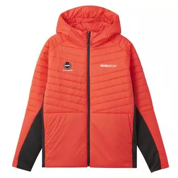Windbreaker Descente AERO CAPSULE Hybrid Full Zip Hoodie Lightweight Thermal Water Repellent Stretch Training XO [Move Sports] RDBK(ST4FJK70M)