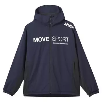 Windbreaker Descente Full Zip Hoodie Lightweight Thermal Training NVBK S [Move Sports]