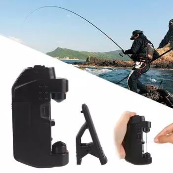 Winder Tying Tool Electric Knotter Knot Assist Fishing Line ASSIST GT PR FG Knot Fishing Hook Line Tying Machine Knotting Machine чёрный