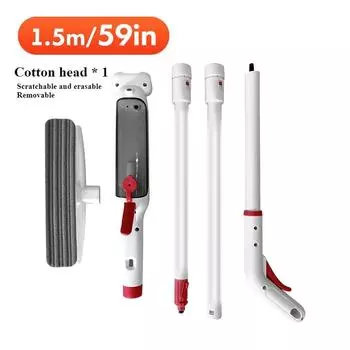 Window Cleaner Brush Long Pole Water Clean Glass High Rise Buildings Removable Double Sided Wiping Telescopic Type Spray Brush