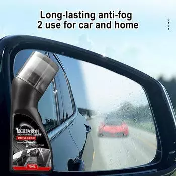 Window Fog Spray Car Defogger Coating Agent Glass Cleaner Car Window Defogger Cleaning Supplies Rainproof Windshield Fog United States