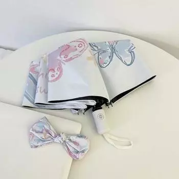 Windproof Butterfly Automatic Umbrella UV Protection Folding Sun Umbrella Women Automatic