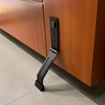 Windproof Door Anti-collision Device Safety Anti Pinch Door Stopper Kick Down Door Stopper Office чёрный