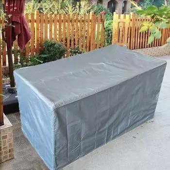 Windproof Sofa Chair Cover Waterproof Air Conditioner Cover Practical Furniture Cover Outdoor 65*65*34cm